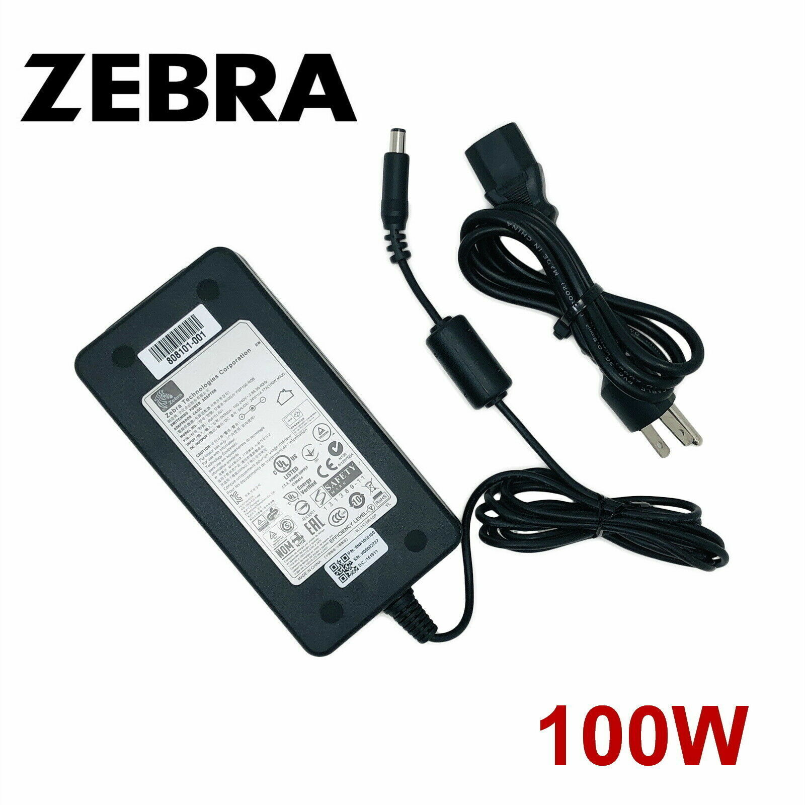 *Brand NEW*Original Zebra 24V 4.17A AC Adapter For GX420D GX420T GX430T Printer FSP100-RDB Power Sup